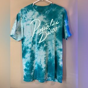 Panic! At the Disco Band tie dye band tee Size M